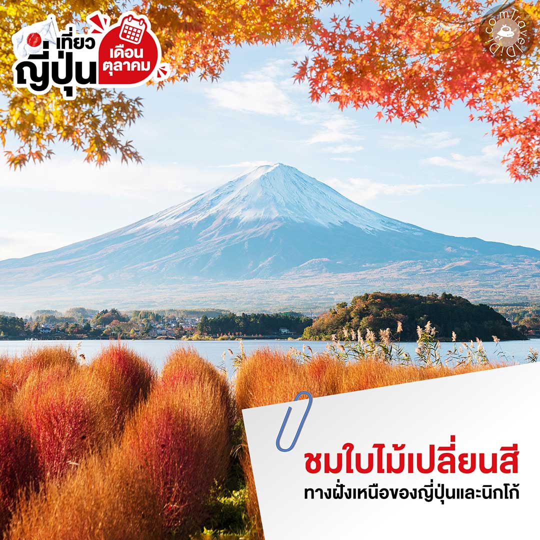 เที่ยวญี่ปุ่น เดือนตุลาคม - รวมไฮไลท์ ที่เที่ยว กิจกรรม สภาพอากาศ