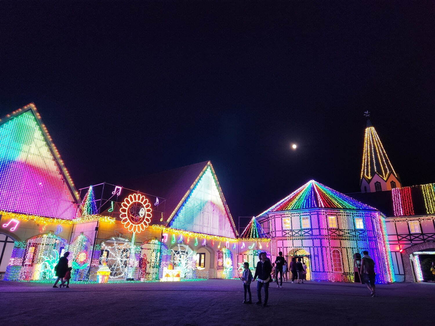 งานประดับไฟ Tokyo German Village - หมู่บ้านเยอรมันโตเกียว จังหวัดชิบะ