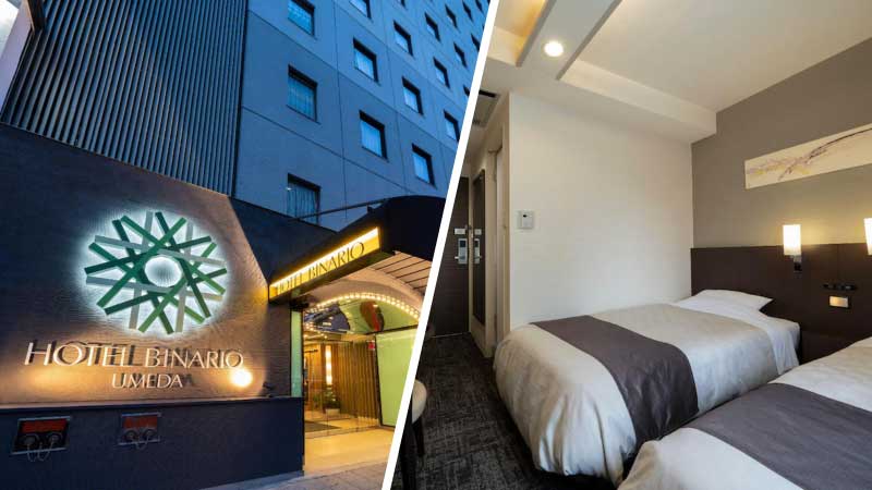 โรงแรม Hotel Binario Umeda