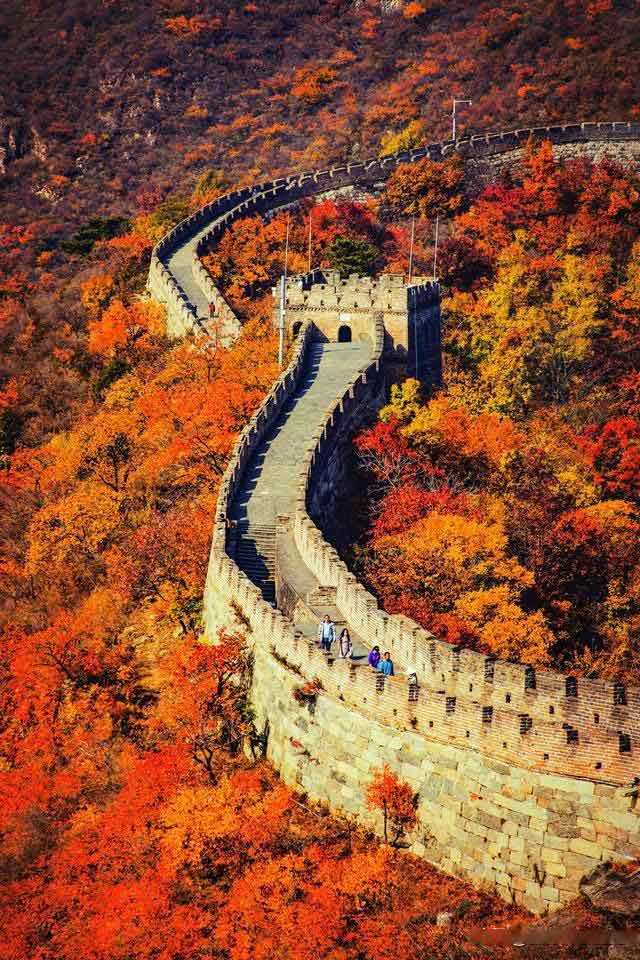 เที่ยวกำแพงเมืองจีนมู่เถียนหยู (Mutianyu) ช่วงฤดูใบไม้เปลี่ยนสี